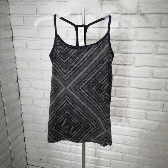 NWT Fabletics Ladies Size XXS Black & Grey Moisture Wicking Norwalk Tank Top - Picture 1 of 10